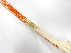 未使用品　正絹　夏手組帯締め